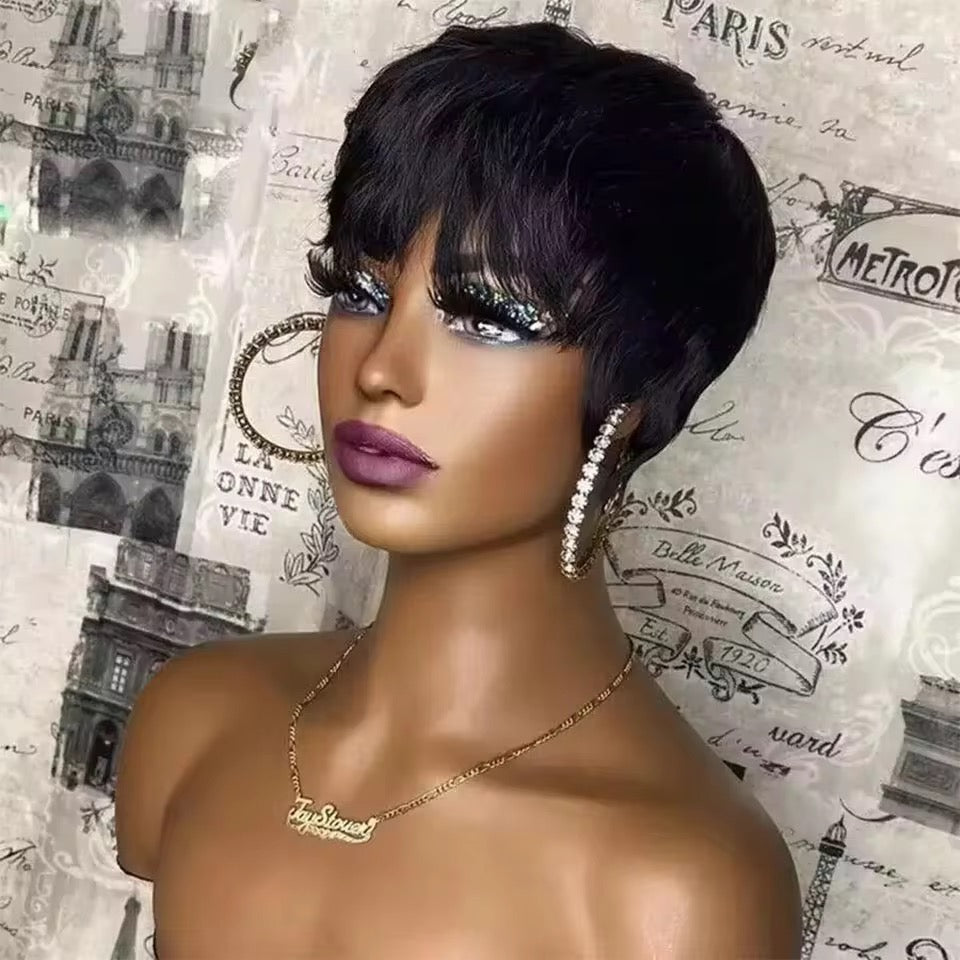 💇🏽‍♀️ Wear & Go Glueless Short Pixie Cut Wig
