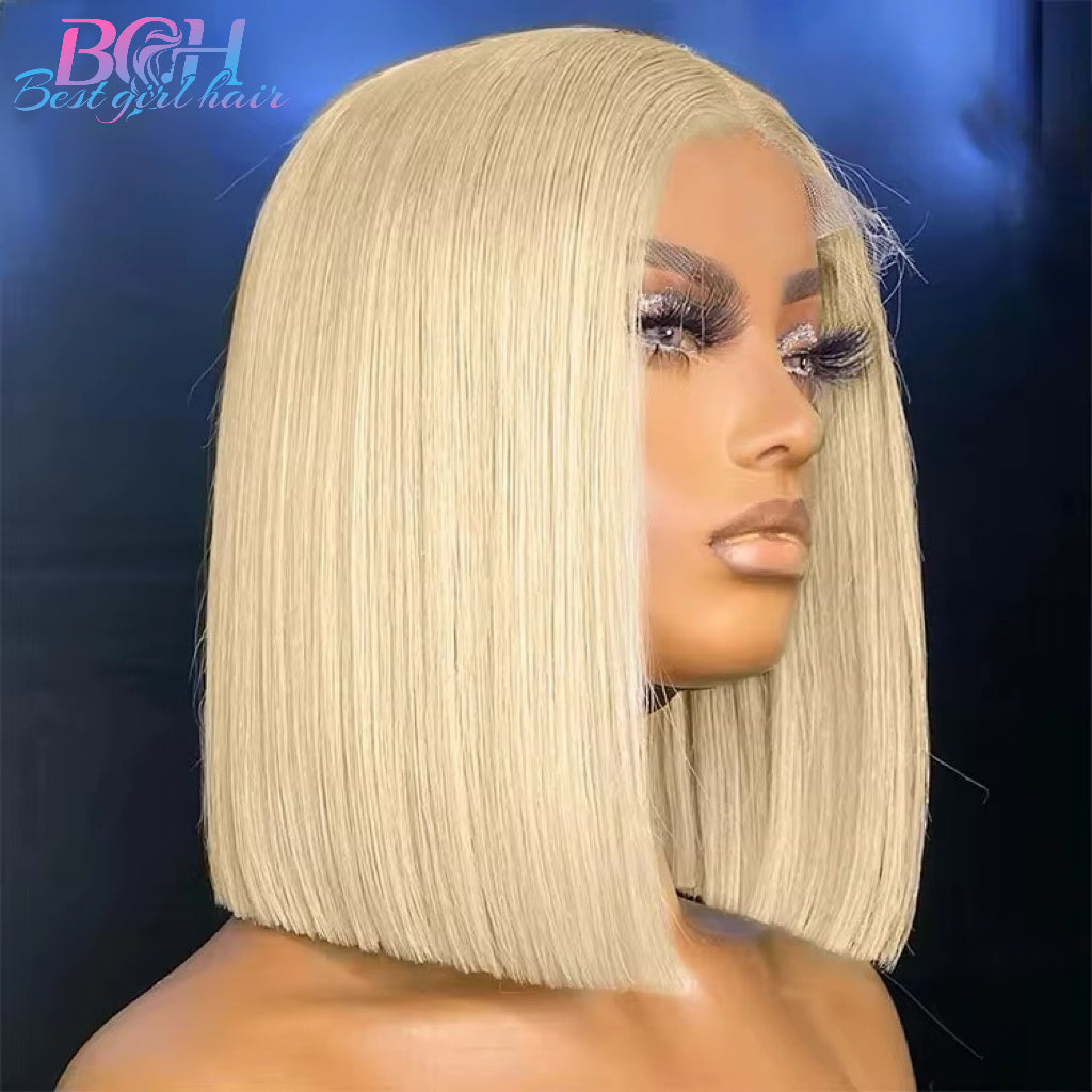 Glueless Colors Bob Wig – Vietnamese Human Hair | 2x6 Lace Closure