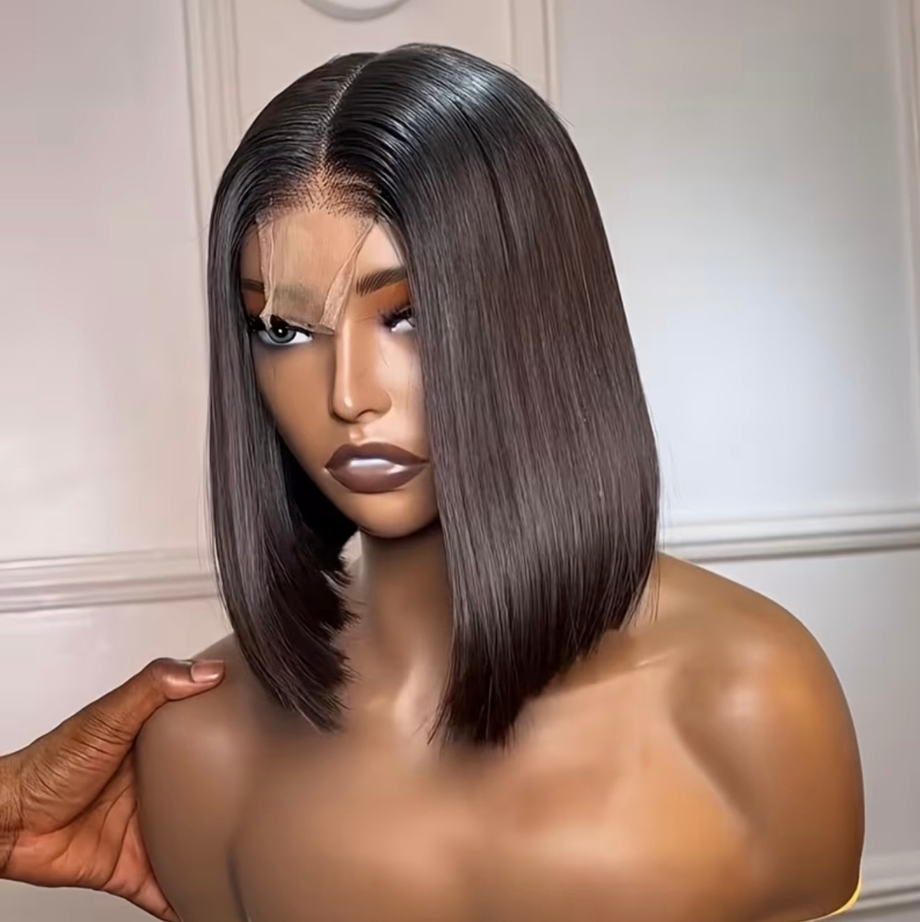Glueless 2x6 Lace Closure Bob Wig – Vietnamese Human Hair 💇‍♀️✨