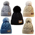 5-Pack Women’s Winter Knitted Beanies – Thick Warm Soft Hats