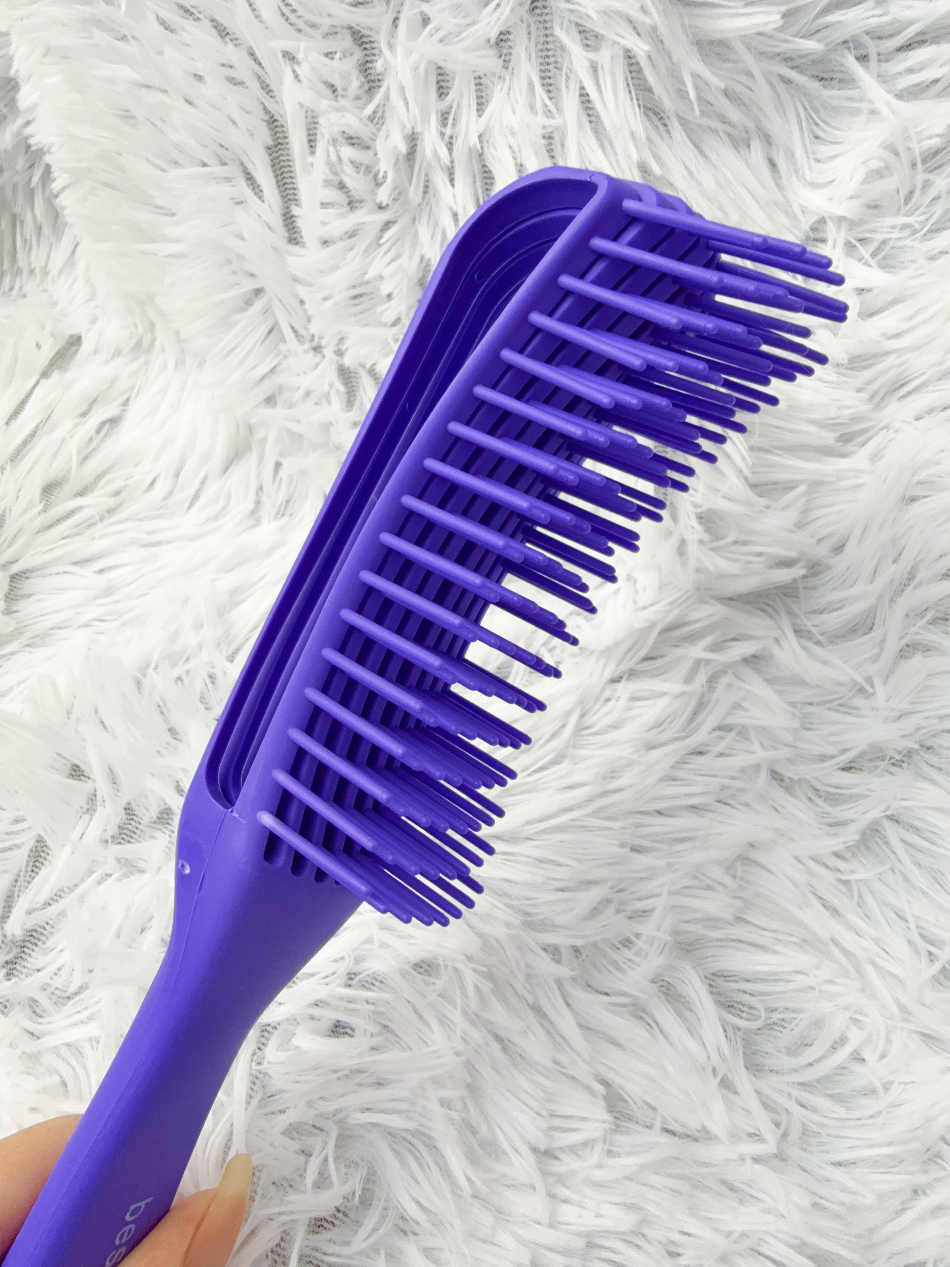 Rarlon Curly & Detangling Brush – Hair & Wig Detangler