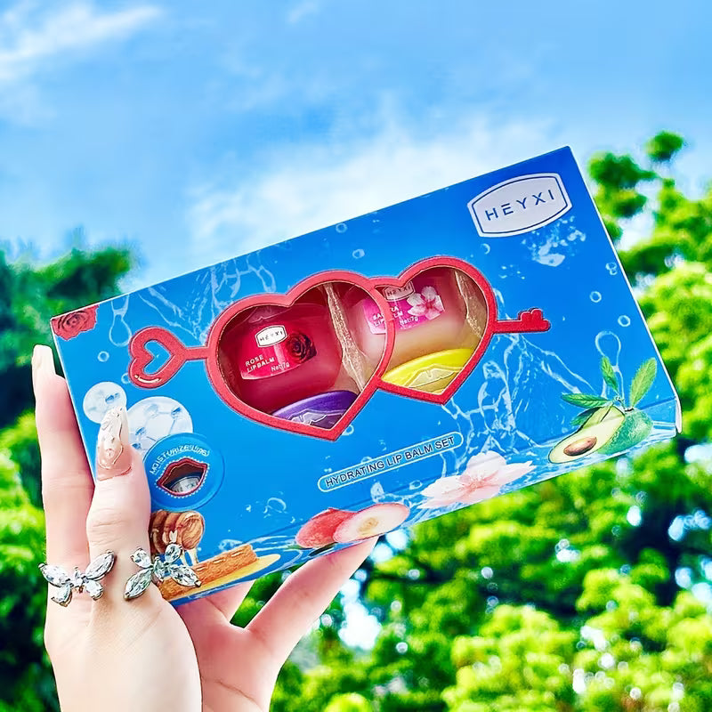 8pcs Moisturizing Lip Balm Set – Hydrating, Smooth & Anti-Chap Care