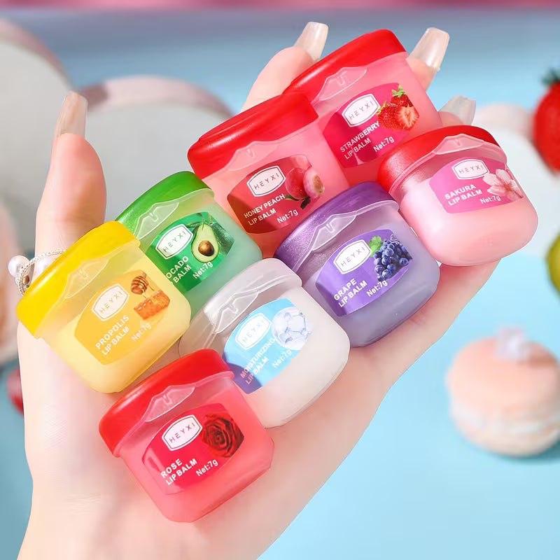 8pcs Moisturizing Lip Balm Set – Hydrating, Smooth & Anti-Chap Care