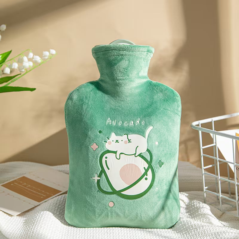 Reusable Hot Water Bottle – 500ml Leak-Proof Winter Heat & Comfort Bottle