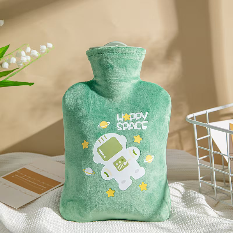 Reusable Hot Water Bottle – 500ml Leak-Proof Winter Heat & Comfort Bottle