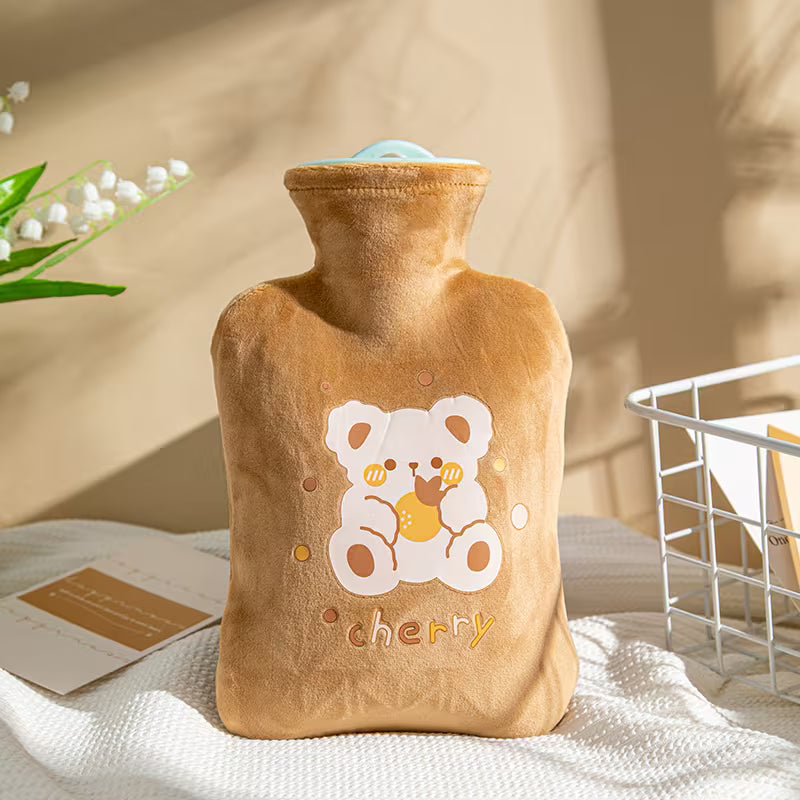 Reusable Hot Water Bottle – 500ml Leak-Proof Winter Heat & Comfort Bottle