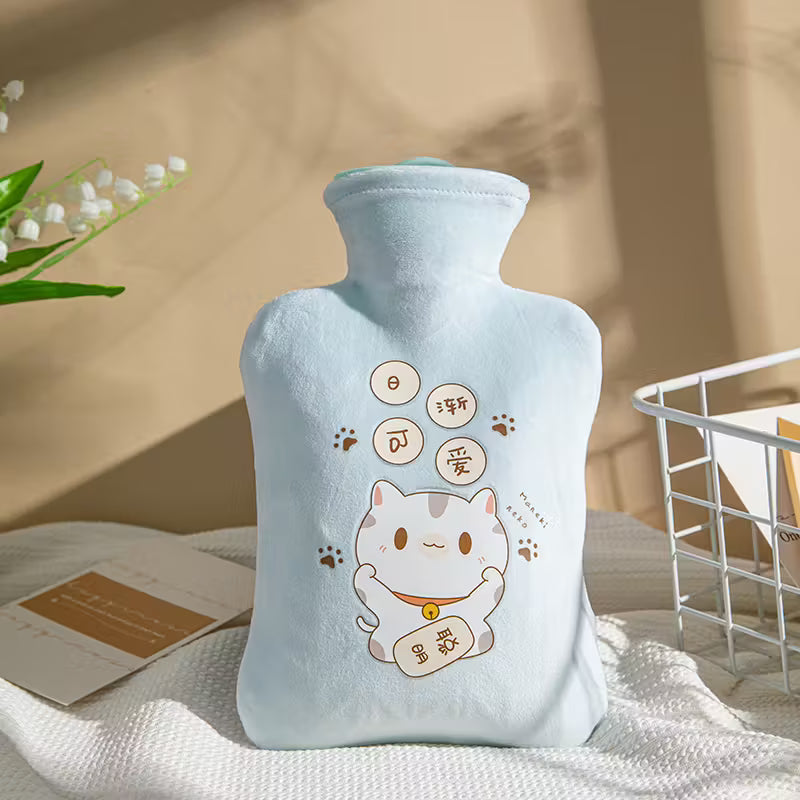 Reusable Hot Water Bottle – 500ml Leak-Proof Winter Heat & Comfort Bottle