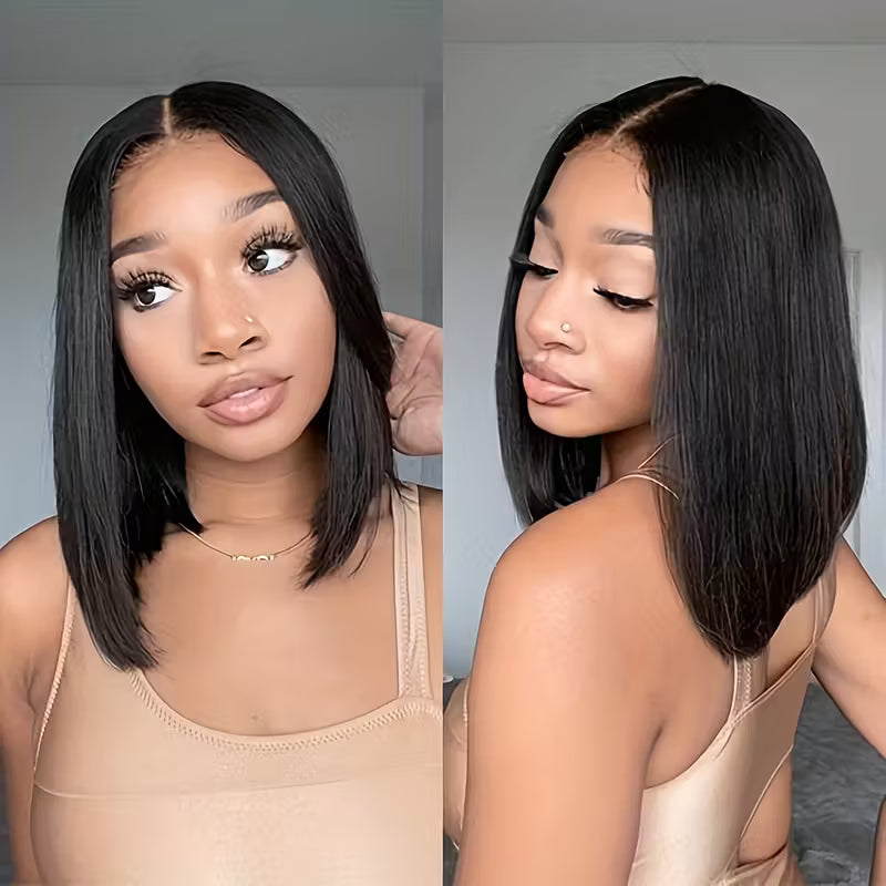 Glowupp Sleek Bob Glueless Wig – HD Lace