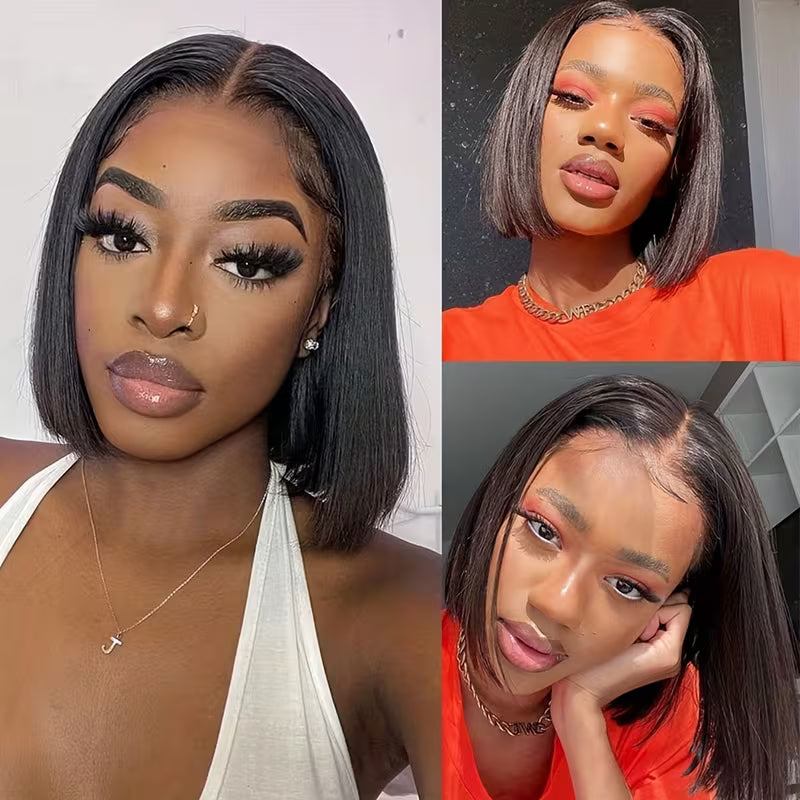 Glowupp Sleek Bob Glueless Wig – HD Lace