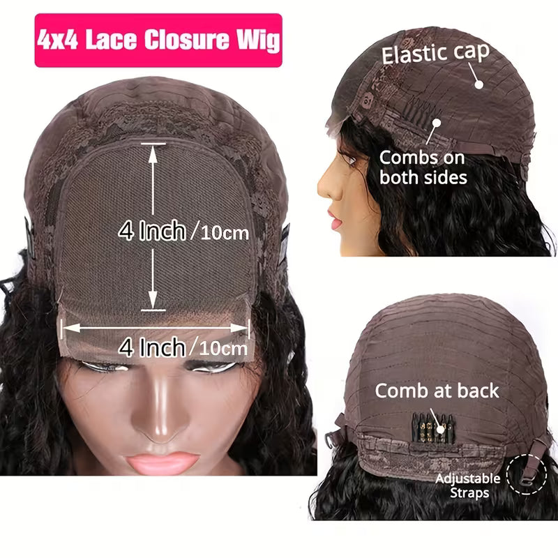 Glowupp Sleek Bob Glueless Wig – HD Lace