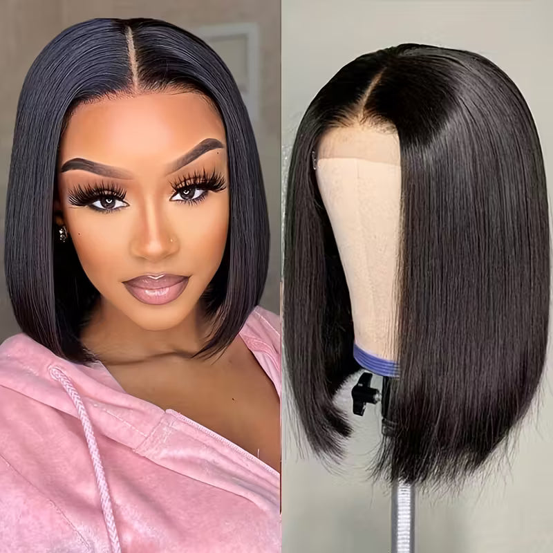 Glowupp Sleek Bob Glueless Wig – HD Lace