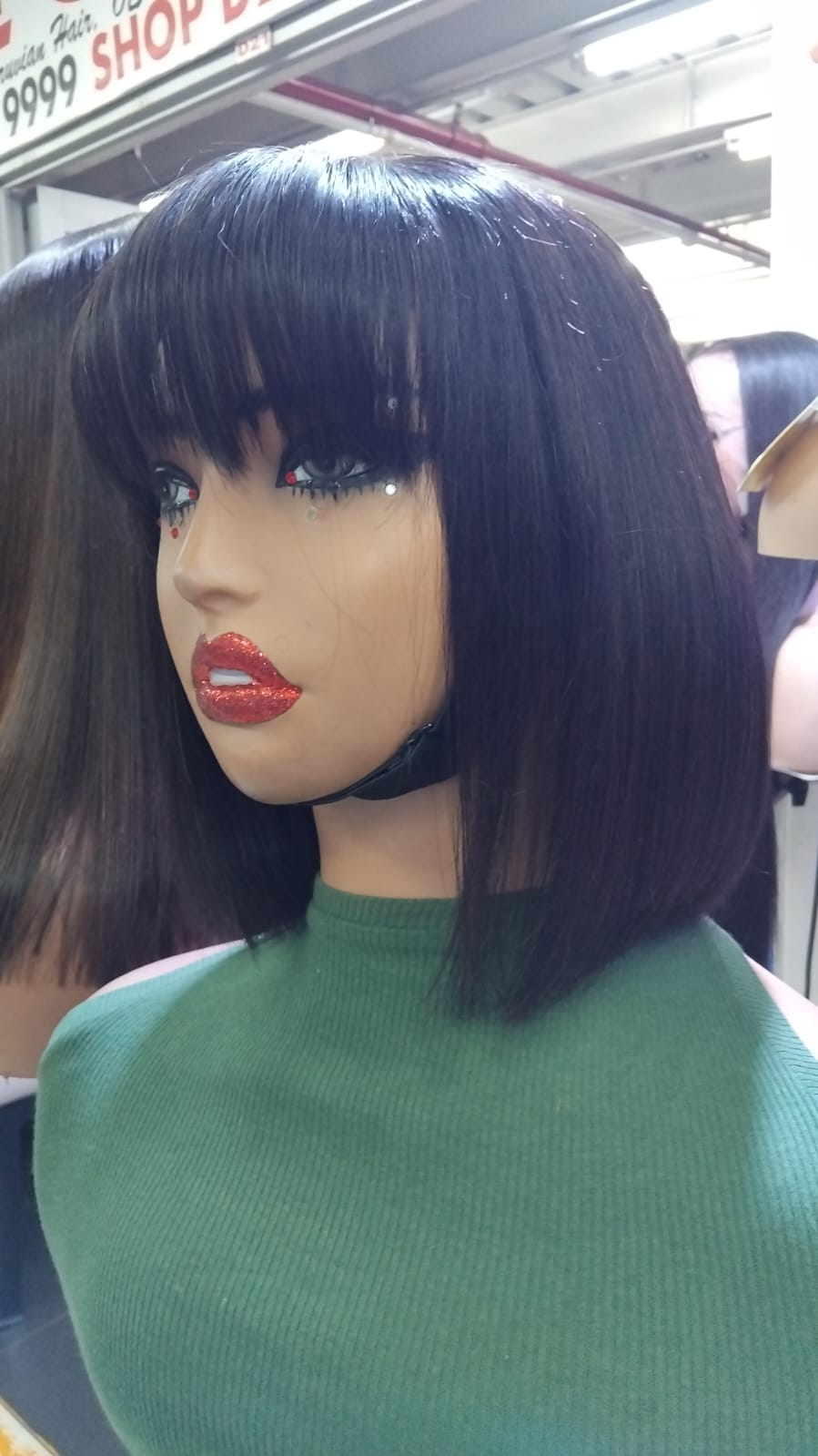 Glowupp Starter Bundle – Vietnamese SDD Fringe Bob Wig + Hair Care Set