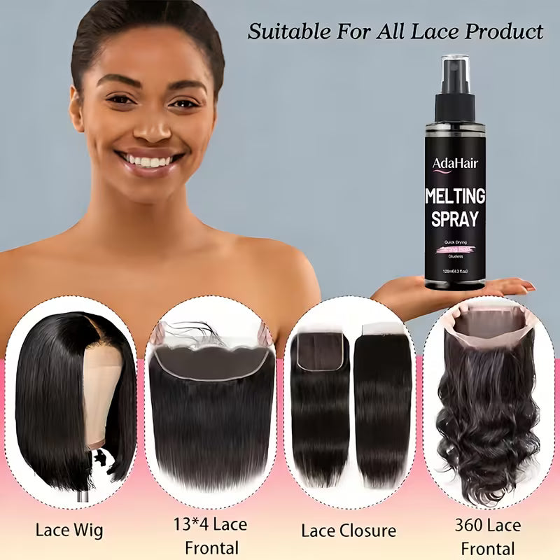 Lace Melting Spray (128ml) – Strong Hold Glueless Wig Adhesive