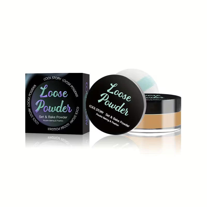 Oil-Control Loose Setting Powder – Long-Lasting Smooth Matte Finish