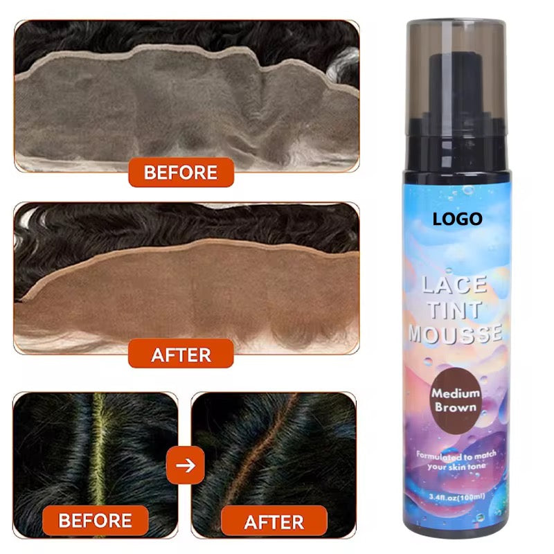 Rarlon Hair Care Lace Tint Spray – Natural Lace Blending Spray