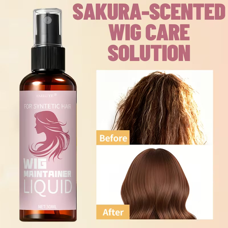 Wig Care Detangling Spray – Smooth, Shine & Anti-Frizz Mist