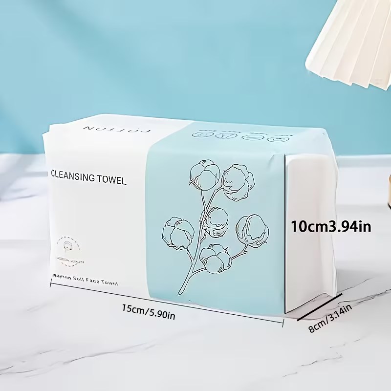 3-Pack Disposable Face Towels – Soft, Absorbent & Multi-Use Cleaning Wipes