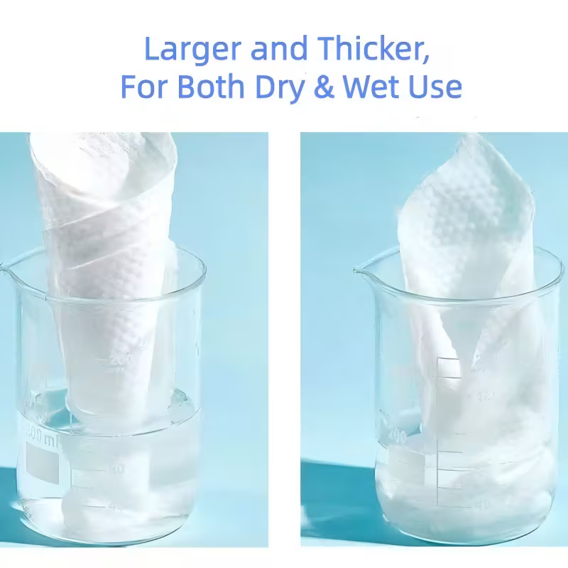3-Pack Disposable Face Towels – Soft, Absorbent & Multi-Use Cleaning Wipes