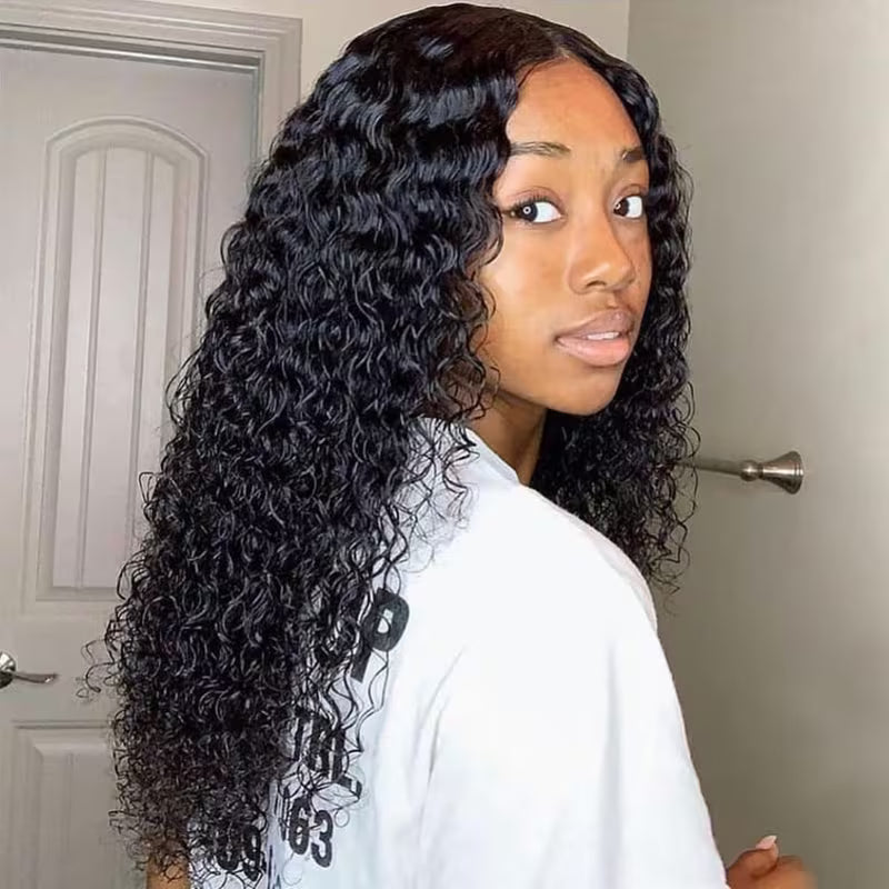 Water Wave Glueless Wig – 200% Density HD Lace | Pre-Cut & Pre-Plucked