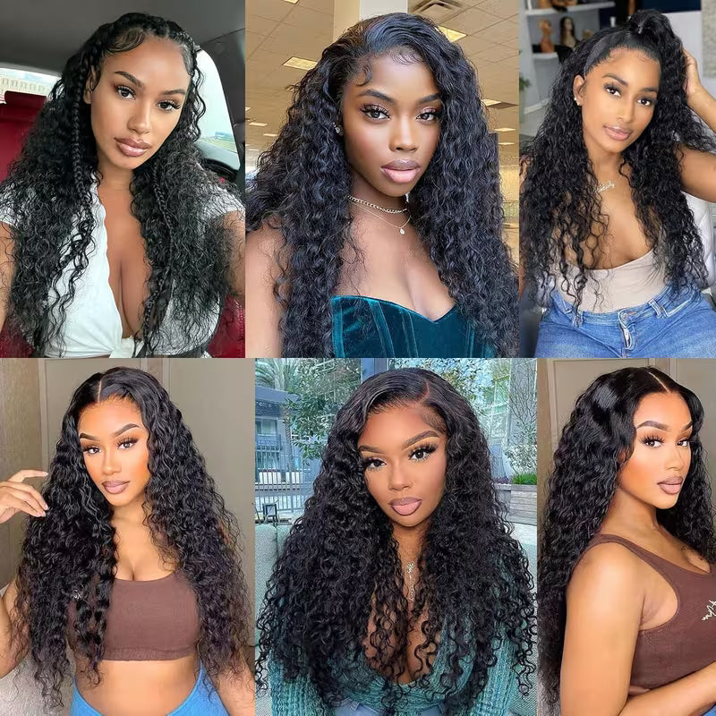 Water Wave Glueless Wig – 200% Density HD Lace | Pre-Cut & Pre-Plucked