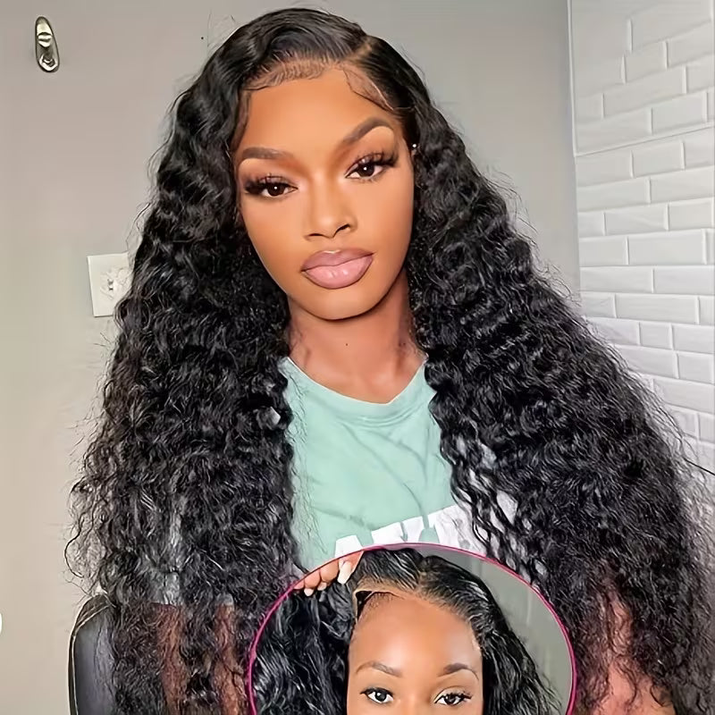 Water Wave Glueless Wig – 200% Density HD Lace | Pre-Cut & Pre-Plucked
