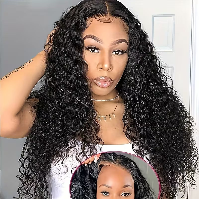 Water Wave Glueless Wig – 200% Density HD Lace | Pre-Cut & Pre-Plucked