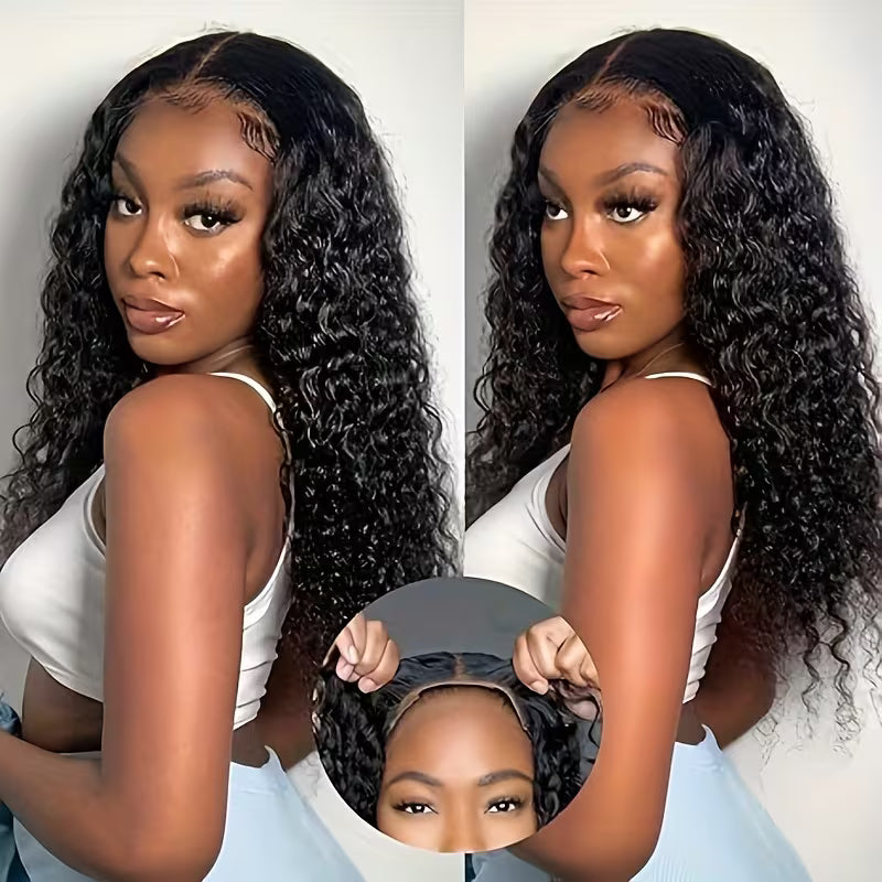 Water Wave Glueless Wig – 200% Density HD Lace | Pre-Cut & Pre-Plucked