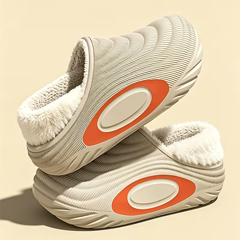 Fashion Winter EVA Slippers – Soft Warm Non-Slip Indoor & Outdoor Slides