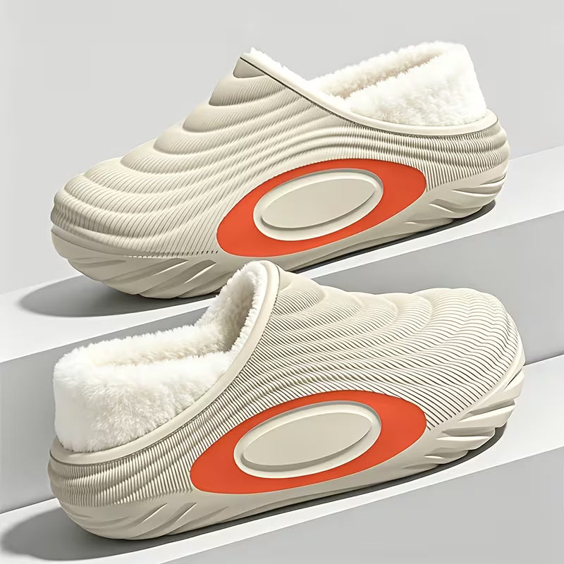 Fashion Winter EVA Slippers – Soft Warm Non-Slip Indoor & Outdoor Slides