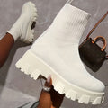 Women’s Casual Fashion Boots – Soft Slip-On Non-Slip Outdoor Ankle Boots