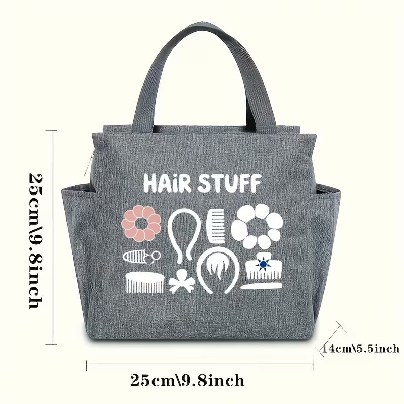 Large Capacity Hair Styling Tote Bag – Beauty & Travel Organizer