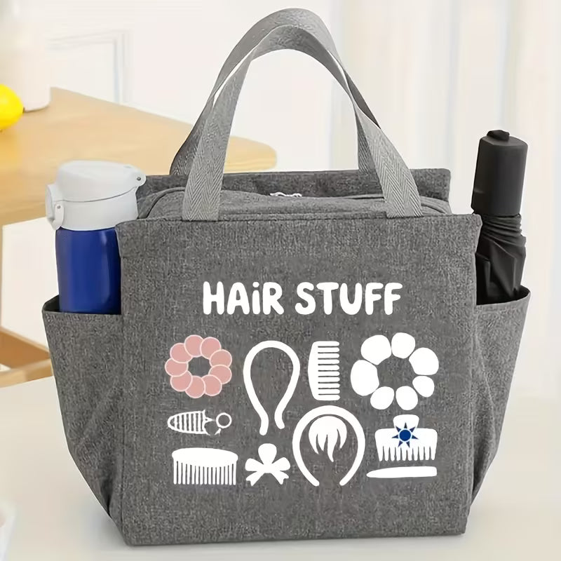 Large Capacity Hair Styling Tote Bag – Beauty & Travel Organizer
