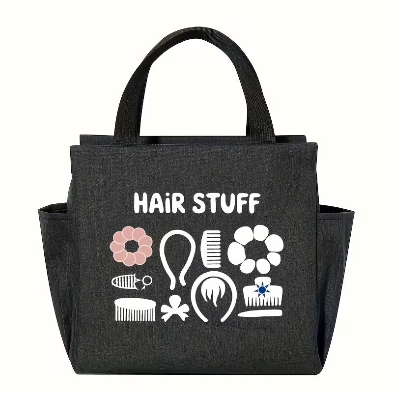 Large Capacity Hair Styling Tote Bag – Beauty & Travel Organizer