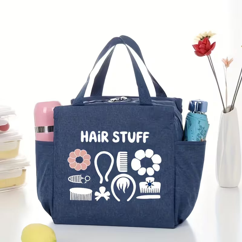 Large Capacity Hair Styling Tote Bag – Beauty & Travel Organizer
